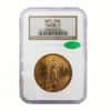 1927 $20 Gold Saint Gaudens Double Eagle Coin NGC MS 64 CAC