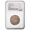 1938 D Oregon Trail Half Dollar 90% Silver Commem NGC MS 62