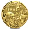 1988 12 oz Chinese Proof Gold Panda 1000 Yuan .999 Fine (w/Box)