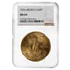 1926 Mexico 50 Pesos Gold Coin NGC MS 64