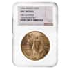 1946 Mexico 50 Pesos Gold Coin NGC UNC Details