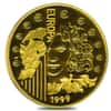 1999 France 1 oz Proof Gold 655,957 Francs Euro Conversion Coin