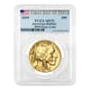 2019 1 oz Gold American Buffalo PCGS MS 70 FDOI 