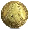 1797 JJ Colombia 8 Escudos Gold Coin AGW .7614 oz XF