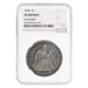 1849 Seated Liberty Silver Dollar $1 Coin NGC XF Details