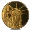 1/10 oz Johnson Matthey MTB Liberty Trade Gold Round .9999 Fine