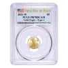 2021-W 1/10 oz $5 Proof Gold American Eagle PCGS PF 70 DCAM FDOI