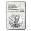 2017 1 oz Silver American Eagle $1 Coin NGC MS 69 ER Mint Error (Obverse Rim Burr)