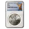 1982 1 oz Silver Mexican Libertad NGC MS 66