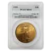1928 $20 Gold Saint Gaudens Double Eagle Coin PCGS MS 66