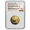 1989 P 1/2 oz $25 Proof Gold American Eagle NGC PF 69 UCAM Mint Error (Rev Struck Thru)