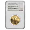 1993 P 1/2 oz $25 Proof Gold American Eagle NGC PF 69 UCAM Mint Error (Obv Struck Thru)