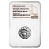 1999 1/4 oz $25 Platinum American Eagle NGC MS 69 Mint Error (Obv Struck Thru) 