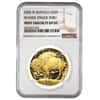 2006 W 1 oz $50 Proof Gold American Buffalo NGC PF 69 UCAM Mint Error (Rev Struck Thru) 