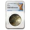 1982 1 oz Silver Mexican Libertad NGC MS 64*