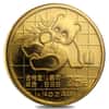 1989 1/4 oz Chinese Gold Panda 25 Yuan Small Date BU (Sealed)