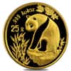 1993 1/4 oz Chinese Gold Panda 25 Yuan Small Date BU (Sealed)