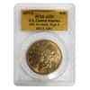 1857 S $20 Gold Liberty Head Double Eagle SS Central America PCGS AU 55