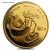 Chinese 1/2 oz Gold Panda Proof/Unc (Random Year, Abrasions)