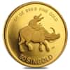 1985 1/2 oz Singapore 50 Singold Year of the Ox Proof Gold Coin (Sealed)