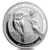 2017 1 oz Silver Australian Kookaburra Rooster Privy Perth Mint .999 Fine BU In Cap