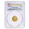 2019 W Apollo 11 50th Anniversary $5 Gold Comm. PCGS MS 69 FS