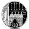 2002 1/2 oz Fiji Westminster Abbey $20 Proof Platinum Coin (w/Box & COA)