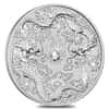 2019 1 oz Silver Double Dragon BU Australian Perth Mint In Cap