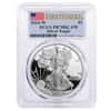 2014 W 1 oz Proof Silver American Eagle PCGS PF 70 FS