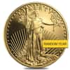 1/2 oz Proof Gold American Eagle w/Box & COA (Random Year)