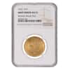 1912 $10 Gold Eagle Indian Head Coin NGC AU 53 Mint Error (Reverse Struck Thru)