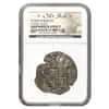 1556-1622 Spain 8 Reales Silver Coin NGC Shipwreck Effect