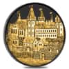 2019 1 oz Austrian Silver Wiener Neustadt Vienna Coin Black Ruthenium 24K Gold Edition (w/Box & COA) - 825th Anniversary of the Austrian Mint