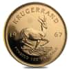 1967 South Africa 1 oz Proof Gold Krugerrand Restrike (50th Annv. Privy)