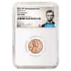 2019 W Uncirculated Lincoln Penny Cent Comm. NGC MS 70 ER (Lincoln Label)