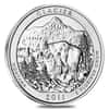 2011-P 5 oz Silver America the Beautiful ATB Montana Glacier Uncirculated Coin (w/Box & COA)