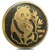 1984 1.5 gram Singapore Gold Panda Yin Yang Medal .9999 Fine (Sealed)