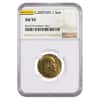 Gold Sovereign Coin NGC/PCGS AU 55 (Random Year)
