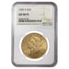 1900 S $20 Liberty Head Double Eagle Gold Coin NGC AU 58 PL