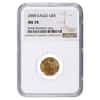 2008 1/10 oz $5 Gold American Eagle NGC MS 70