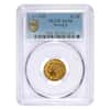 1911-D $2.5 Indian Head Quarter Eagle Gold Coin PCGS AU 58