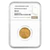 1944 Romania 20 Lei Romanian Kings Gold Coin NGC MS 63