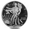 2013-W 1 oz Enhanced Silver American Eagle $1 Coin (in Cap)