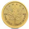 2027 1/20 oz Canadian Gold Maple Leaf $1 Coin BU (Sealed)
