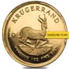 1 oz South African Proof Gold Krugerrand Coin Scruffy (Random Year)