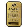 5 Gram Asahi Gold Bar .9999 Fine (in Assay)