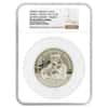 1987 Mexico 5 oz Silver Tohui Panda NGC PF 66 (Platinum Panda Design Struck on Silver Planchet)
