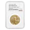 1999 1 oz $50 Gold American Eagle NGC MS 69 Mint Error (Obv and Rev Struck Thru)