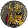 2019 1 oz Britannia & Germania The Allegories Ruthenium Gilded Silver Coin