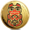 2016 Canada 5 oz Gold Mythical Realms of the Haida - The Bear Coin (w/Box & COA)